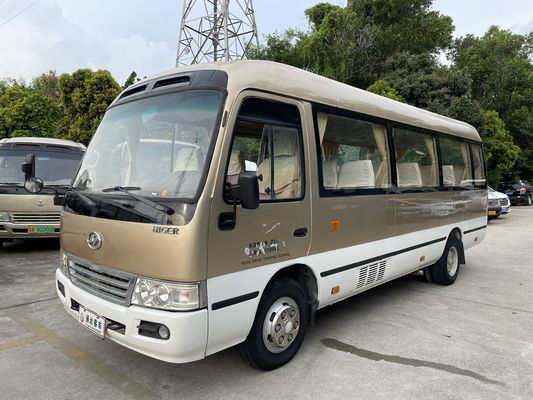 ποιότητας  King Long Second Hand Mini Bus 23 Seats Coaster Model Left Hand Drive εργοστάσιο