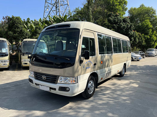 ποιότητας  10-23 Seats Used Coster Bus  Manual Transmission With Comfortable Seating εργοστάσιο