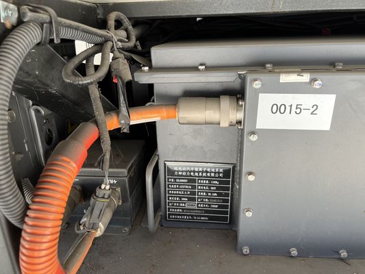 2016 Έτος 31 καθίσματα Δεύτερο χέρι λεωφορεία Αριστερό χειριστήριο Μίνι μεταχειρισμένα λεωφορεία