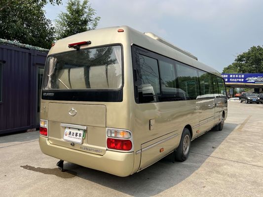 2016 Έτος 31 καθίσματα Δεύτερο χέρι λεωφορεία Αριστερό χειριστήριο Μίνι μεταχειρισμένα λεωφορεία