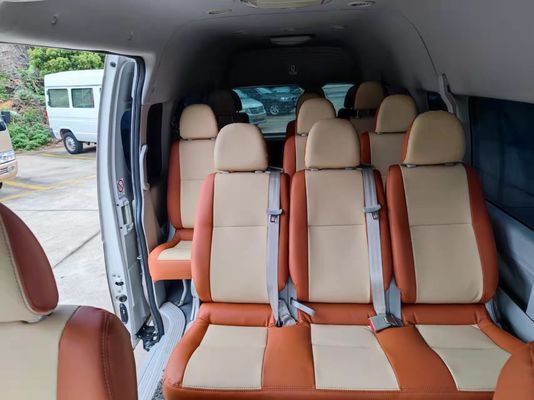 Jinbei 14 θέσεις μεταχειρισμένο μίνι λεωφορείο Euro 4 Χρησιμοποιημένο 14 επιβατικό φορτηγάκι