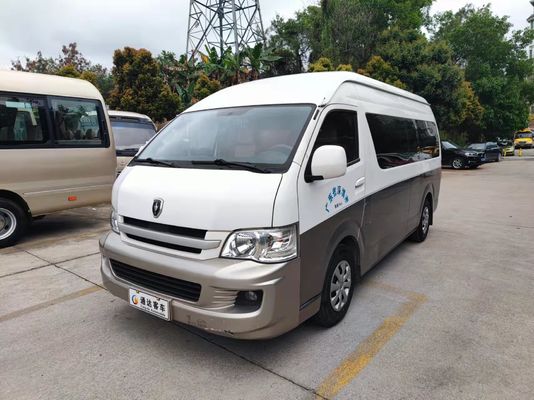 Jinbei 14 θέσεις μεταχειρισμένο μίνι λεωφορείο Euro 4 Χρησιμοποιημένο 14 επιβατικό φορτηγάκι