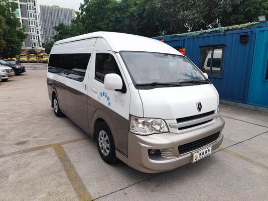 Jinbei 14 θέσεις μεταχειρισμένο μίνι λεωφορείο Euro 4 Χρησιμοποιημένο 14 επιβατικό φορτηγάκι