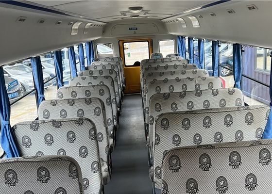 YuTong 46 θέσεις Ανακαινισμένο σχολικό λεωφορείο Κίτρινο χειροκίνητο κιβώτιο ταχυτήτων