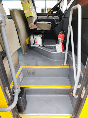 Ντίζελ Μεταχειρισμένο Σχολικό Βαν 36 Θέσεων Μεταχειρισμένα Λεωφορεία Αριστερό τιμόνι