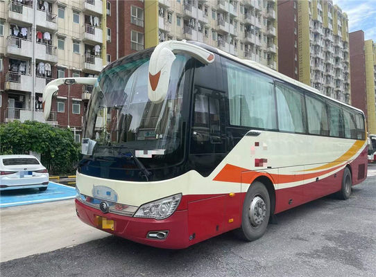 46 θέσεις Χρησιμοποιούμενα λεωφορεία Yutong Euro 5 Diesel με χειροκίνητο κιβώτιο μεταφοράς Χρησιμοποιούμενα λεωφορεία