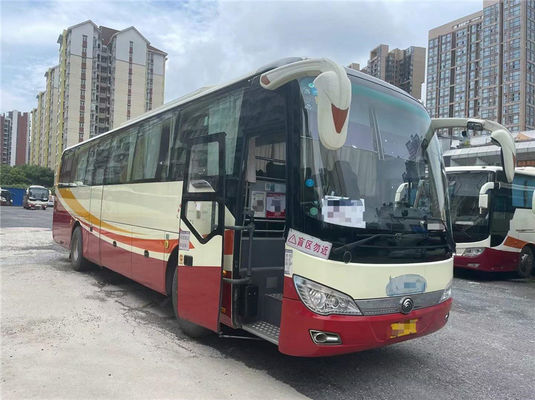 46 θέσεις Χρησιμοποιούμενα λεωφορεία Yutong Euro 5 Diesel με χειροκίνητο κιβώτιο μεταφοράς Χρησιμοποιούμενα λεωφορεία