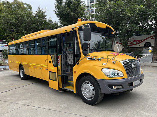 Κίτρινα Μεταχειρισμένα Σχολικά Λεωφορεία 46 Θέσεων Χειροκίνητο Κιβώτιο Ταχυτήτων Μεταχειρισμένα Λεωφορεία