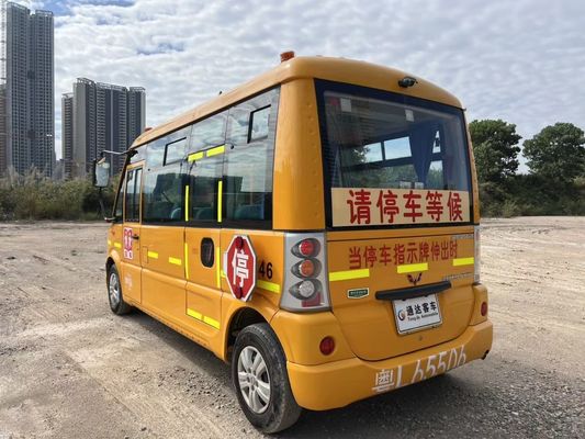 Wuling 19 θέσεις Χρησιμοποιούμενα σχολικά λεωφορεία Βενζίνη Καύσιμο Ανακαινισμένο σχολικό λεωφορείο