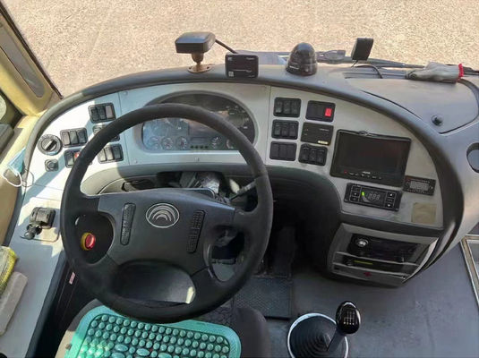 Ανθεκτικά Μεταχειρισμένα Λεωφορεία 47 Θέσεων LHD Μεταχειρισμένο Τουριστικό Λεωφορείο με 2 πόρτες