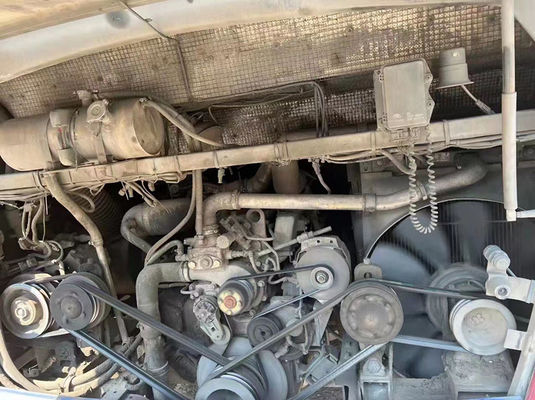 Ανθεκτικά Μεταχειρισμένα Λεωφορεία 47 Θέσεων LHD Μεταχειρισμένο Τουριστικό Λεωφορείο με 2 πόρτες