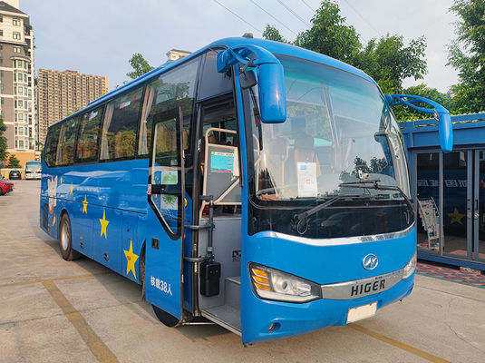 Λεωφορεία και πούλμαν Euro 5 LHD Μεταχειρισμένα HIGER Diesel Μεταχειρισμένο λεωφορείο 38 θέσεων