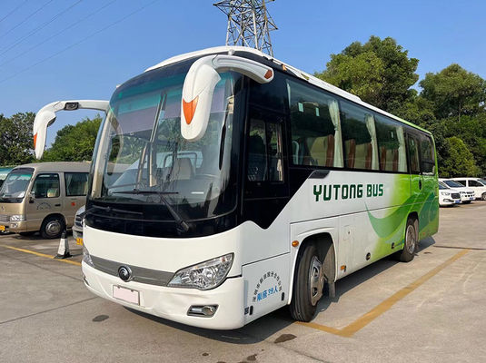 39 θέσεις Χρησιμοποιούμενα λεωφορεία Yutong Μεγάλο λεωφορείο με κινητήρα ντίζελ