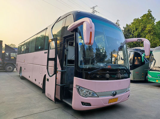 Λούξυ Ροζ Χρησιμοποιούμενα λεωφορεία Yutong Euro 5 LHD Χρησιμοποιούμενα λεωφορεία ντίζελ για πώληση