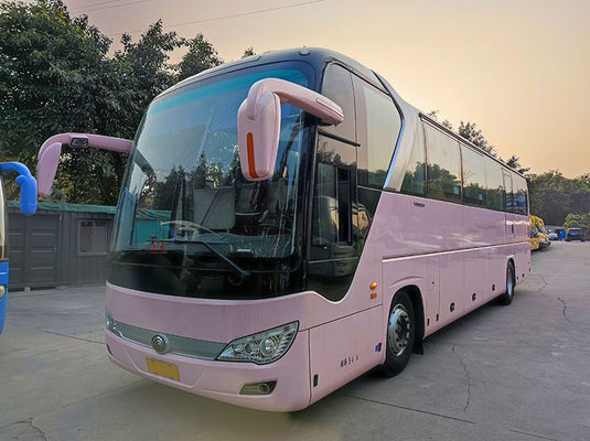 Λούξυ Ροζ Χρησιμοποιούμενα λεωφορεία Yutong Euro 5 LHD Χρησιμοποιούμενα λεωφορεία ντίζελ για πώληση