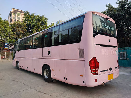 Λούξυ Ροζ Χρησιμοποιούμενα λεωφορεία Yutong Euro 5 LHD Χρησιμοποιούμενα λεωφορεία ντίζελ για πώληση