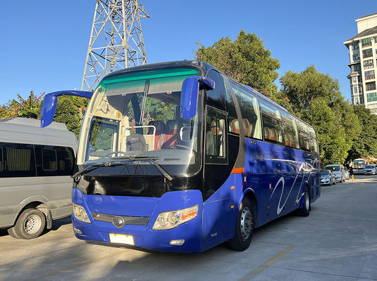 Υούτονγκ μπλε μεταχειρισμένο λεωφορείο 51 θέσεων Euro 4 πρότυπο εκπομπών