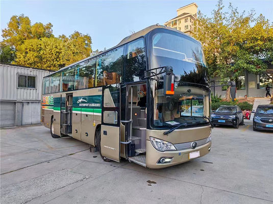 Euro 5 Χρησιμοποιούμενο λεωφορείο CNG 51 θέσεις Yutong Χρησιμοποιούμενο μεγάλο ιδιωτικό λεωφορείο