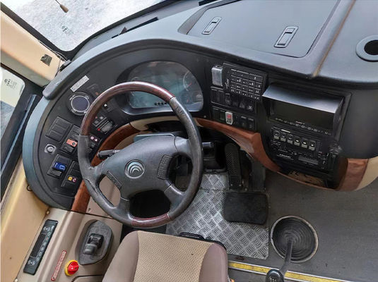 Euro 5 Χρησιμοποιούμενο λεωφορείο CNG 51 θέσεις Yutong Χρησιμοποιούμενο μεγάλο ιδιωτικό λεωφορείο