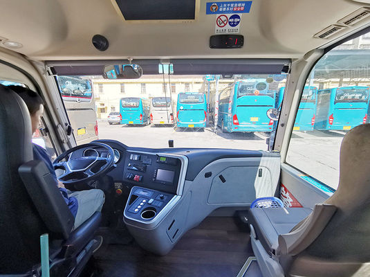 Αριστερής πλευράς τιμόνι (LHD) Μεταχειρισμένο Πολυτελές Λεωφορείο 31 Θέσεων Με Αυτόματο Κιβώτιο Ταχυτήτων