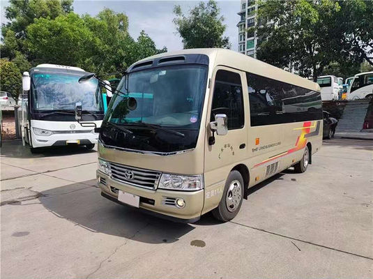 11 θέσεις μεταχειρισμένο μίνι λεωφορείο Toyota Coaster με χειροκίνητη μετάδοση