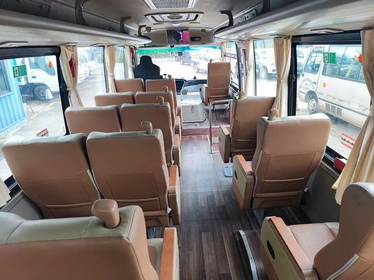 Χρησιμοποιούμενο Mini Coach 19 θέσεων Ντίζελ καύσιμο με χειροκίνητη μετάδοση