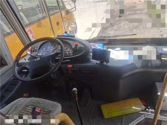 Κίτρινα σχολικά λεωφορεία με κλιματισμό