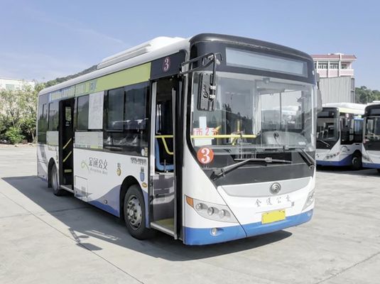 Το λεωφορείο διαμετακόμισης Yutong 20-40 θέσεις Ηλεκτρικό λεωφορείο πόλης με αυτόματη μετάδοση LHD δημόσιο λεωφορείο