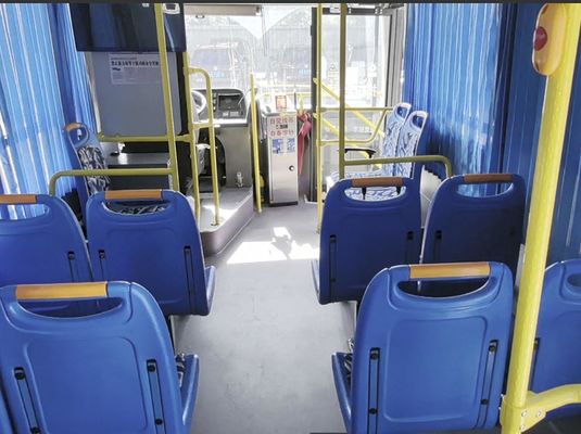 Το λεωφορείο διαμετακόμισης Yutong 20-40 θέσεις Ηλεκτρικό λεωφορείο πόλης με αυτόματη μετάδοση LHD δημόσιο λεωφορείο