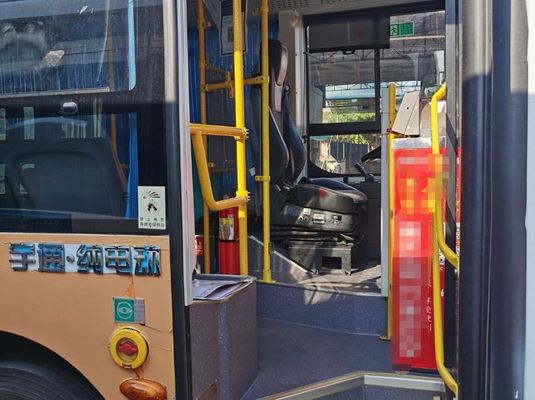 Το λεωφορείο ηλεκτρικής διαμετακόμισης Yutong 69χλμ/ώρα προεξουσιαζόμενο λεωφορείο πόλης με οδήγηση αριστερού χειρός