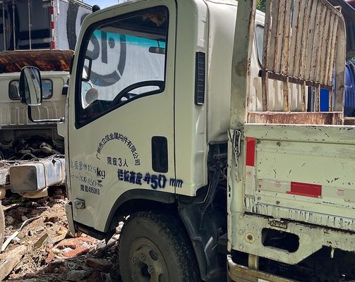 Isuzu χρησιμοποιείται φορτηγό φορτηγό με 2 πόρτες κινητήρα ντίζελ φορτηγό ελαφρύ φορτηγό φορτηγό κουτί φορτηγό
