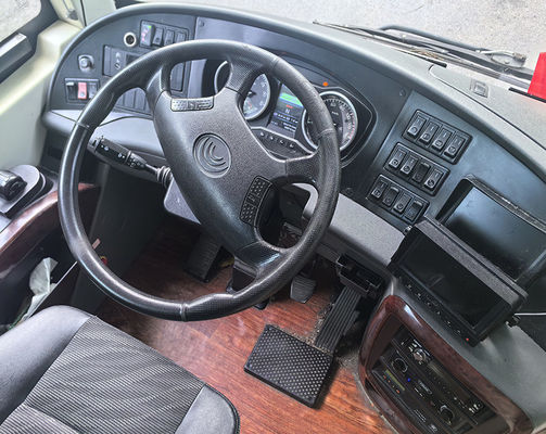 YTM280-CV4-H Μηχανοκίνητο μεταχειρισμένο ηλεκτρικό λεωφορείο λεωφορείο 33 θέσεις προπονητής μεταχειρισμένα τουριστικά λεωφορεία