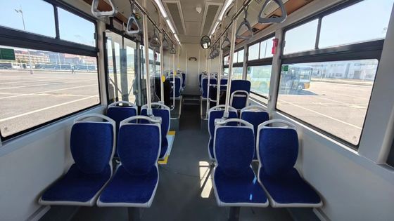 Νέο EV λεωφορείο πόλης 12 μέτρα Citybus LHD Ηλεκτρικό λεωφορείο πόλης Zonson Bus