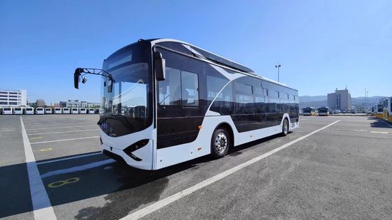 Νέο EV λεωφορείο πόλης 12 μέτρα Citybus LHD Ηλεκτρικό λεωφορείο πόλης Zonson Bus
