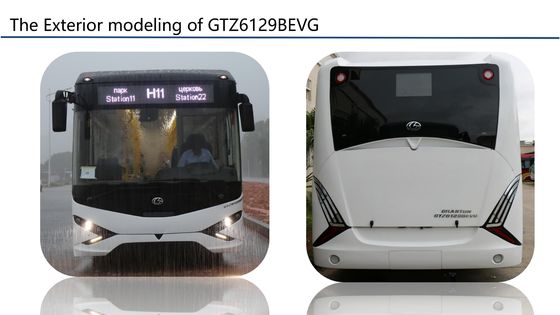 Νέο EV λεωφορείο πόλης 12 μέτρα Citybus LHD Ηλεκτρικό λεωφορείο πόλης Zonson Bus
