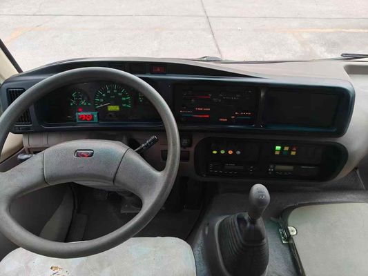 19 θέσεις Yuchai 115HP Εθνικό IV King Long Used λεωφορείο για μέγιστη ταχύτητα 100km / h