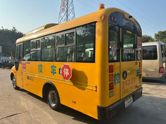 36 θέσεις Κίτρινος κινητήρας ντίζελ LHD ZK6669DX7 Uesd σχολικό λεωφορείο Made in China