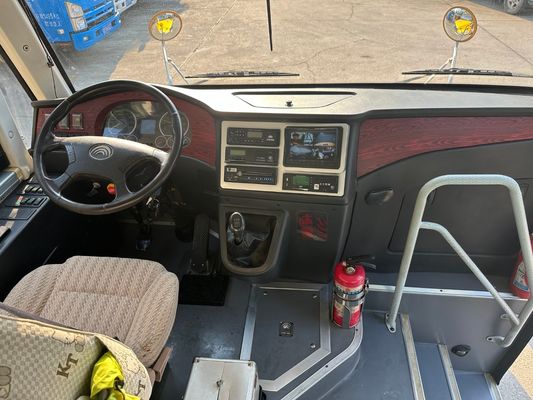 36 θέσεις Κίτρινος κινητήρας ντίζελ LHD ZK6669DX7 Uesd σχολικό λεωφορείο Made in China