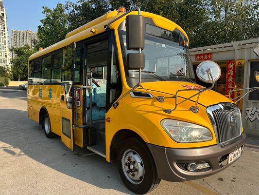 36 θέσεις Κίτρινος κινητήρας ντίζελ LHD ZK6669DX7 Uesd σχολικό λεωφορείο Made in China